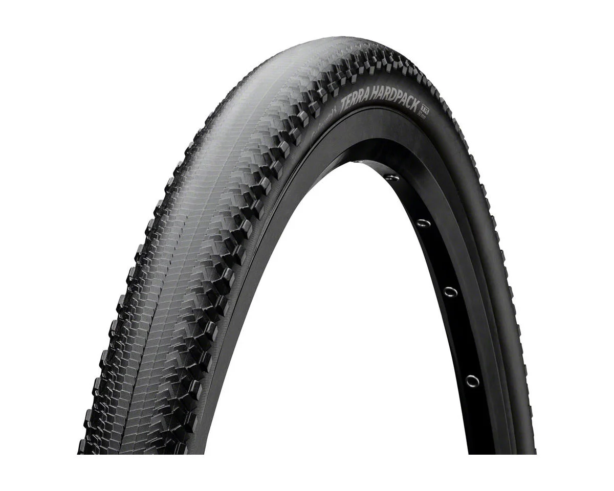 Continental Terra Hardpack Tubeless Gravel Tire (Black) (700c) (50mm) (PureGrip/ShieldWall)
